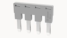DFA6-04P-11-00Z(H), 4П, Перемычка DFA для клемм DC, 6 мм.кв, серый, шт | код 92119900028 | DEGSON