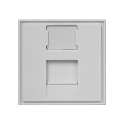 Вставка 45x45 для Keystone Jack со шторками для настенной розетки | код 10-0304 | SUPRLAN фото 2 Вставка 45x45 для Keystone Jack со шторками для настенной розетки | код 10-0304 | SUPRLAN фото 2