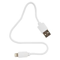 Кабель USB Гарнизон GCC-USB2-AP2-0.3M-W AM/Lightning, для iPhone5/6/7/8/X, IPod, IPad, 0.3м, белый, пакет | код GCC-USB2-AP2-0.3M-W | Гарнизон