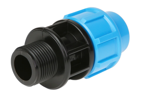 Муфта комбинированная 20х3/4' П для труб ПНД | код 9119 | Джилекс