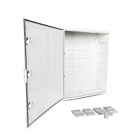 Корпус пластиковый с монтажной панелью ЩМП IP65 серая дверь 800х600х260 Промрукав | код PR08.26488 | ПРОМРУКАВ