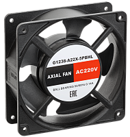 Вентилятор осевой SILART, 120 х 120 х 38, 220 VAC, подшипник качения | код G1238-A22X-5PBHL| SILART
