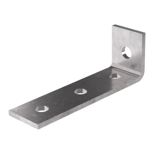 Пластина угловая 90 градусов 4 отверстия 1/3 HDZ Промрукав | код PR08.8835 | ПРОМРУКАВ