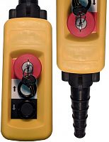 ПКТ-20Б(XACA271.BR) (2 кнопки1НО) пульт вес 0.475 кг, 186х66,5х80 (мм) | код XACA2713.SК.BR | Briswik