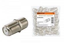 Переходник гнездо F - гнездо F б/п TDM | код SQ1809-0023 | TDM