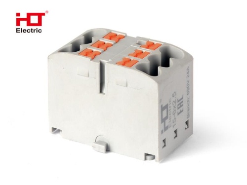 Распределительный Блок ПНК-15 отходящие провода 6x2.5мм2 HLT | код 081-27-003 | HLT Распределительный Блок ПНК-15 отходящие провода 6x2.5мм2 HLT | код 081-27-003 | HLT