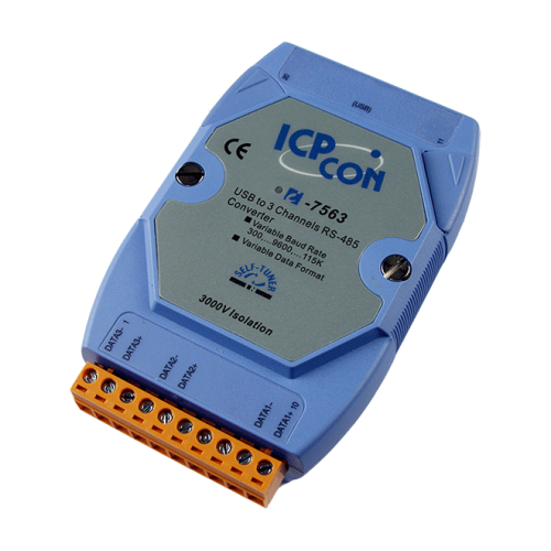 I-7563U CR USB to Isolated RS-485 Active Star Wiring Converter (Windows 8/8.1) | код 00-06099244 | ICP DAS