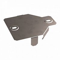 Крышка переходника симметричного Стандарт INOX (AISI 409) 100х50 Промрукав | код PR16.6100 | ПРОМРУКАВ