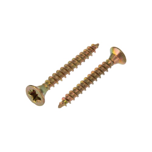 Саморез универсальный KRANZ 3х25, желтый цинк, упаковка поставщика ( 24 000 шт. ) | код 1111-0325-1 | KRANZ