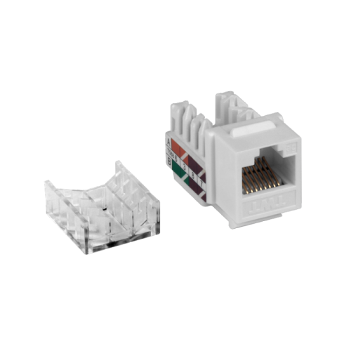 Модуль Keystone RJ45, Cat.5E, UTP, 90 градусов, белый | код TWT-OK45UTP/5E-WH | TWT Модуль Keystone RJ45, Cat.5E, UTP, 90 градусов, белый | код TWT-OK45UTP/5E-WH | TWT
