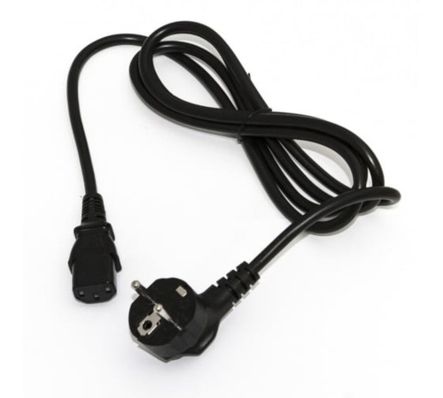 Кабель питания компьютера 10A угловая вилка 3м | код 34928 | Hyperline