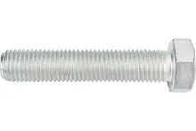 Болт DIN933 М16х80 шестигранная голова полная резьба класс прочности 8.8 покрытие цинк ЭТМ