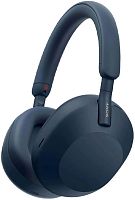Гарнитура мониторные Sony WH-1000XM5 1.2м синий беспроводные bluetooth оголовье (WH-1000XM5/) | код 2025278 | SONY