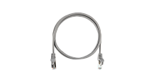Коммутационный шнур NIKOMAX Essential Line F/UTP 4 пары, Кат.5е (Класс D), 100МГц, 2хRJ45/8P8C, T568B, заливной, с защитой защелки, многожильный, BC (чистая медь), 26AWG (7x0,150мм), LSZH нг(А)-HFLTx, серый, 5м | код NMC-PC4SD55B-ES-050-C-GY (0) Бре
