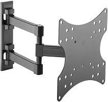 Кронштейн для телевизора Ultramounts UM867 черный 23-42 макс.20кг настенный поворот и наклон | код 1030659 | ULTRAMOUNTS