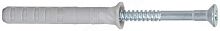 Дюбель-гвоздь 8х120/80 N S потайной бортик, нейлон (50шт) | код 50359 | Fischer