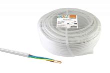 Провод ПВСмб 3х2.5 (бухта 10м) белый Народный ТРТС | код SQ0118-0608 | РЭМЗ ТМ