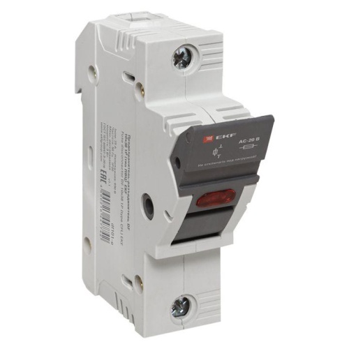 Предохранитель-разъединитель DF 10х38 1Р (тип ПВЦ) | код df101-e | EKF Предохранитель-разъединитель DF 10х38 1Р (тип ПВЦ) | код df101-e | EKF