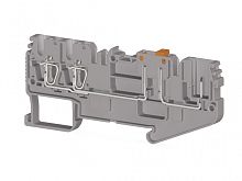310 159, Трехполюсная пружинно-зажимная клемма СTP 2,5EA (серый) | код 0.0.0.3.10159 | KLEMSAN