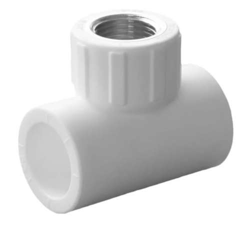 Тройник полипропиленовый PPR комбинированный ВР 32 х 1/2' | код 9500003212к | Политэк