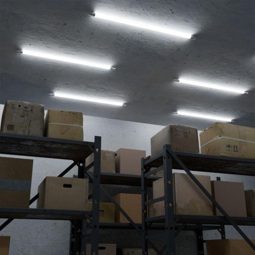 Светильник светодиодный Ultracompact 36Вт 6500К IP65 3600лм 1635х39х31.5мм линейный матов. с БАП 90мин GAUSS 143425336A фото 6 Светильник светодиодный Ultracompact 36Вт 6500К IP65 3600лм 1635х39х31.5мм линейный матов. с БАП 90мин GAUSS 143425336A фото 6