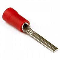 Наконечник штыревой плоский с изолир.фланцем 1,5-2,5 кв.мм 3х12мм²(НШПИ) (упак. 100шт) | код. 2B11P | DKC