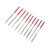 Набор надфилей алмазных 140х50х3мм, 10 шт. KRANZ | код KR-12-4112 | KRANZ