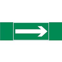 Пиктограмма СТРЕЛКА 310х90мм для аварийно-эвакуационного светильника Basic IP65 | код V5-EM02-60.002.013 | Вартон