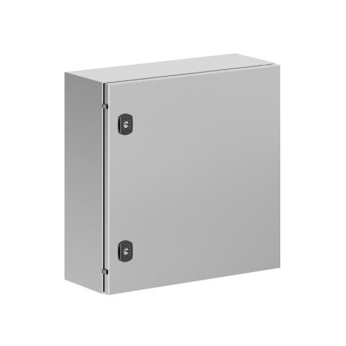 Корпус навесной STH с М/П из нержавеющей cтали AISI304 ВxШxГ 500x500x200 мм, без фланца, IP66 | код R5STH0552-304 | DKC Корпус навесной STH с М/П из нержавеющей cтали AISI304 ВxШxГ 500x500x200 мм, без фланца, IP66 | код R5STH0552-304 | DKC