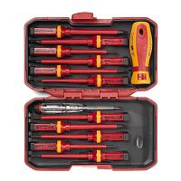 Набор диэлектрического отверток Профи НИО-4412 | код 78615 | КВТ