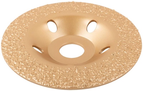 Диск твердосплавный шлифовальный, наклонный, посадочный диаметр 22,2 мм, 125 мм, Р15 | код 39532 | FIT фото 2