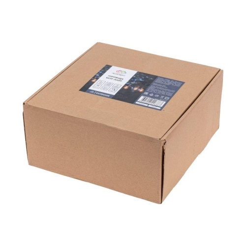 Гирлянда "Белт Лайт" 10м шаг 50см 20 подвесных патронов 550Вт IP44 провод каучук бел. Neon-Night 331-336 фото 4