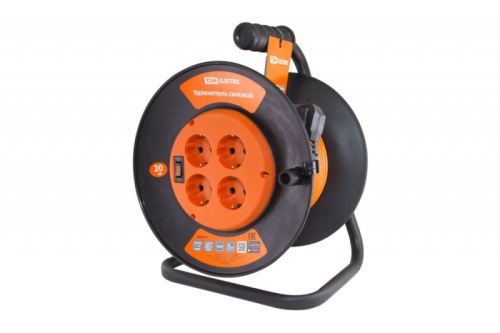 Удлинитель силовой УКз10-004 TDM (4 места/30м ПВС 3х0,75) | код SQ1301-0422 | TDM Удлинитель силовой УКз10-004 TDM (4 места/30м ПВС 3х0,75) | код SQ1301-0422 | TDM