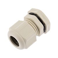 Кабельный ввод PG-13,5 (6-12 мм) серый (комплект 2 шт) цена за 1 шт. | код 07-8013-02 | REXANT