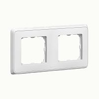 Cariva DIY Рамка 2 поста белая | код 695972 | Legrand