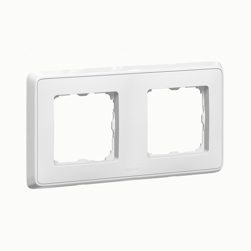 Cariva DIY Рамка 2 поста белая | код 695972 | Legrand Cariva DIY Рамка 2 поста белая | код 695972 | Legrand