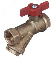 Кран-фильтр 11Б27п1 Ду15 А30/1 ВВ бабочка | код БАЗ.КФ.1.15 | БАЗ