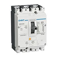 Авт. выкл. NM8N-250Q TM 3P 160А 70кА с рег. термомаг. расцепителем соответствует стандарту ROHS | код 271196 | CHINT