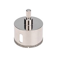 Коронка алмазная 60 мм по керамограниту с центровочным сверлом Kranz | код KR-92-0016 | KRANZ