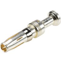 Розеточный обжимной контакт REVOS, диаметр контакта 3,6 мм, сечение обслуживаемых проводников 10 мм кв., тип покрытия контактов: серебро | код 02.125.3329.8 | Wieland