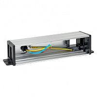 Встраиваемый настольный розеточный блок для крепления под столом, 8 модулей, C-Line | код cl-vnbu-8-s | EKF