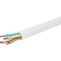 Провод ПВС(МБ) 5х0.75 белый ТРТС (бухта 100 м) | код SQ0118-0913 | РЭМЗ ТМ