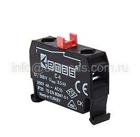 C4CK Блок-контакт CM CP (1НЗ) для исп. с кнопками серии C в пультах управ. | код C4CK | EMAS