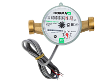 Счетчик горячей воды 1'1/4 со сгонами межповерочный интервал 6 лет 160 мм | код УФ-00001310 | Норма ИС