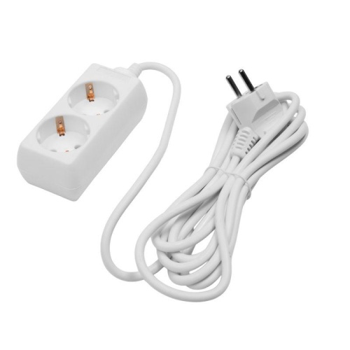 Удлинитель 2х3м с заземл. 10А IP20 S 2х3-Z 2.2кВт Volsten 9309