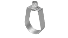 Хомут для спринклерных систем с гайкой М10 для труб d 4 | код BHS11400 | DKC