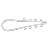 Дюбель-хомут OptiKit CT-D-N-19-25мм-черный(100шт) | код 278342 | КЭАЗ