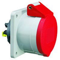 Розетка встраиваемая 16A, 3p(2P+PE), 9h, 400V, IP44, Quick-Connect Bals 13687 | код 13687 | Bals