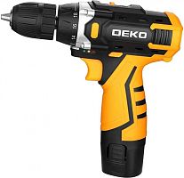 Дрель-шуруповерт Deko DKCD12V 12Вт аккум. патрон:быстрозажимной (кейс в комплекте) (083-1006) | код 2025079 | DEKO