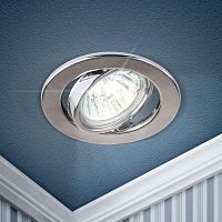 Светильник ST2A CH 50Вт MR16 12В точечный поворот. штампован. хром. | Код. C0043807 | ЭРА